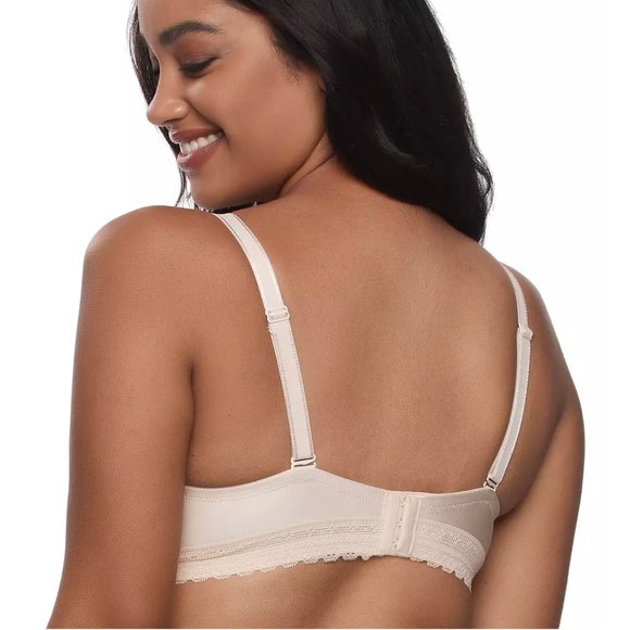 Paramour by Felina Gorgeous Memory Foam Contour Convertible T-Shirt Bra NWT - Picture 3 of 8